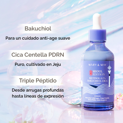 RETINOL 0.1% BAKUCHIOL CICA SEOUL SERUM 